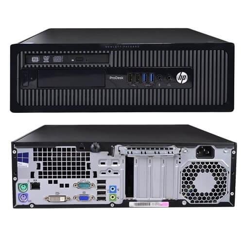 HP-PRD-400-G1  -HP ProDesk 400 G1 Refurbished Desktop 4 GB RAM 500 GB HDD Core i3 Win 10 Pro-image