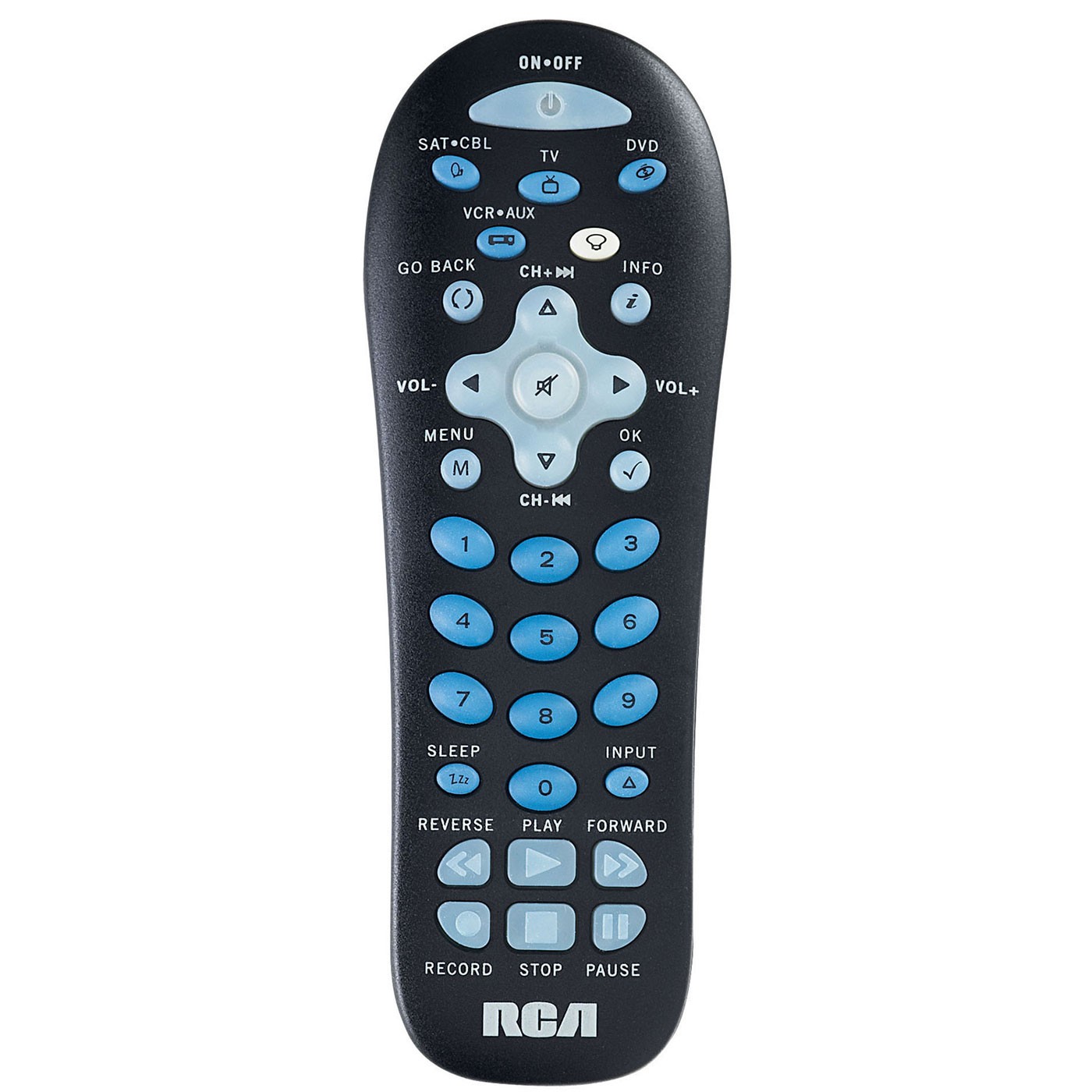 5000317077 - B2.2-RCA RCR412BN TV Remote Control-image