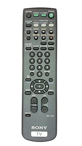 TV-004--Used Authentic Sony RM-Y169 Refurbished Remote Control OEM  Tested Working -image