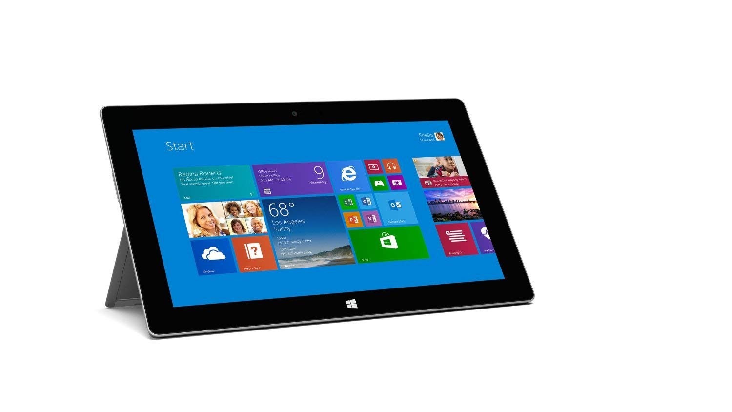 MSFT-SURF-PRO2-TAB-I5-256-Microsoft Surface Pro 2 Refurbished Tablet 256 GB SSD 8 GB RAM 10.6-inch Core i5 Pre-installed Windows 10 Professional-image