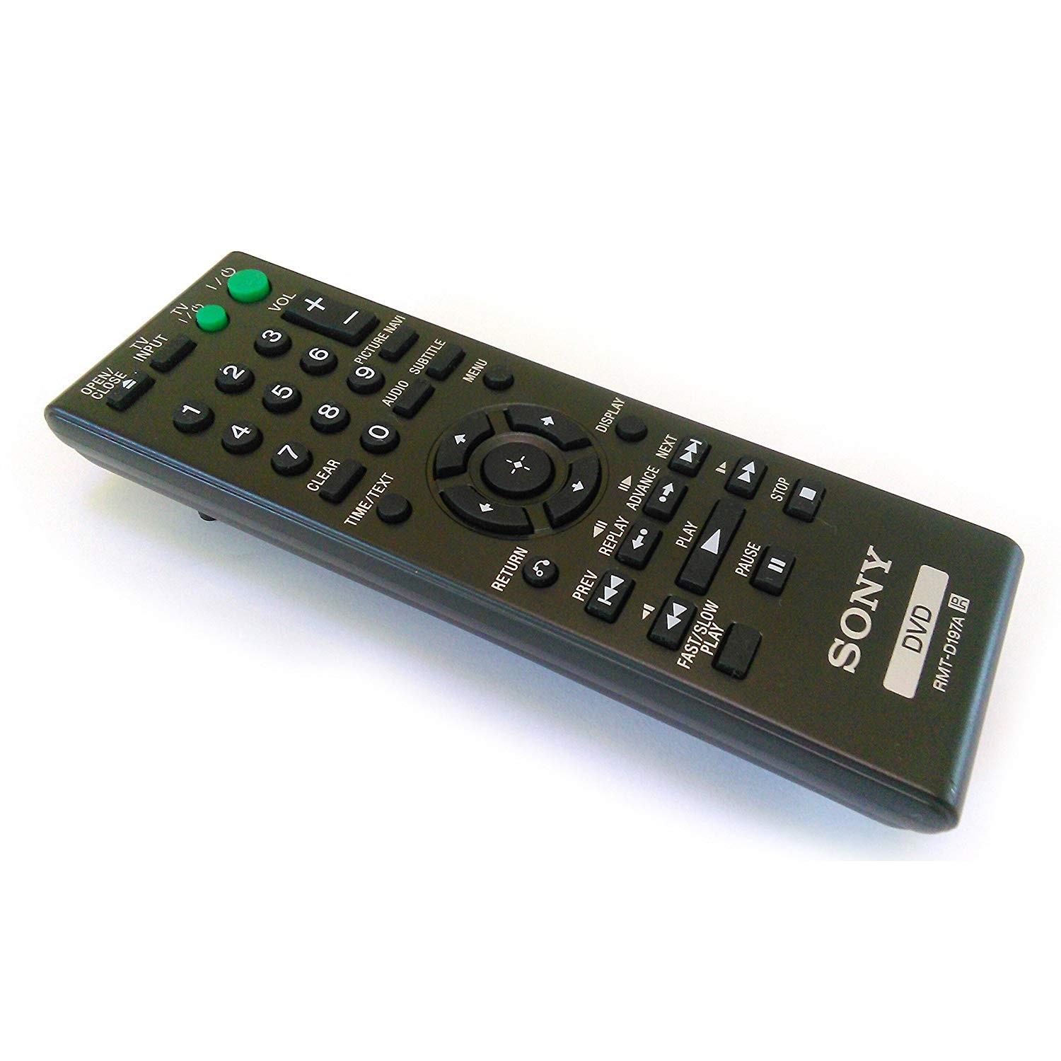 DVD -001--Used Authentic Genuine SONY RMT-D197A Refurbished Remote Control OEM -image