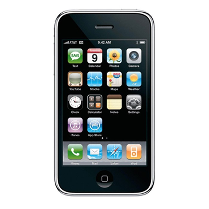 A1241.Black.16-Apple iPhone 3G GSM Unlocked Black A1241 Used Refurbished Smart Cell Phone-image