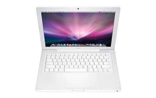 APL-MB-A1181-C2D-2006-WHT-Apple MacBook 13" A1181 2006 Intel Core 2 Duo 2 GB RAM 250 GB HDD OSX 10.7 Refurbished (Color White)-image