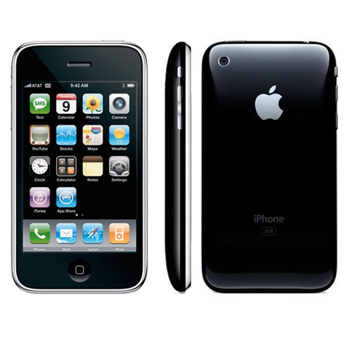 A1241.Black.16-Apple iPhone 3G GSM Unlocked Black A1241 Used Refurbished Smart Cell Phone-image