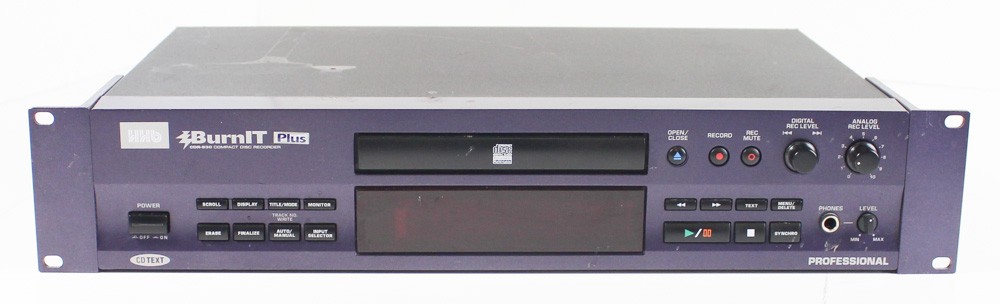 50000509-HHB Burnit Plus CDR-850 Compact Disc Recorder-image
