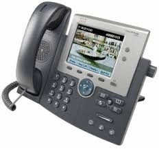 CP-7945G-Cisco CP-7945G Refurbished Corded VoIP Phone 2-Line Phone LCD Display-image
