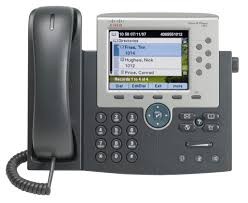 CP-7965G-Cisco CP-7965G Refurbished Corded VoIP Phone 6 Line Phone LCD Display-image