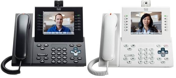 CP-9971-W-Cisco CP-9971-W Refurbished Corded VoIP Phone Camera Phone Touch-Screen LCD Display-image