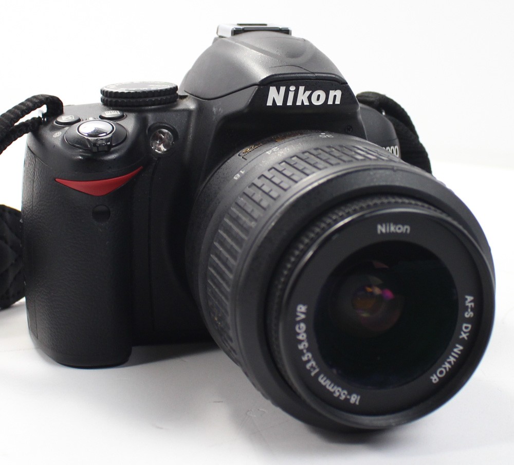 50000248-Nikon D3000 Digital SLR Camera With Nikkor AF-S DX 18-55mm VR Lens -image