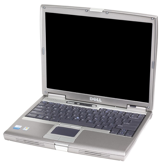 1000202-Dell Latitude D600 Black Laptop -image