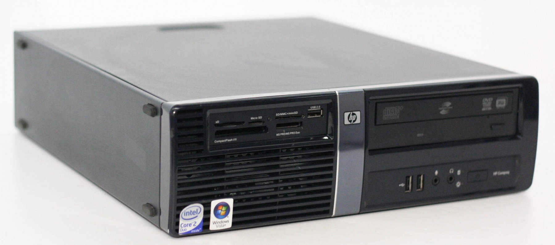 1000462-HP Compaq dx7500 Black Small Form Factor PC-image