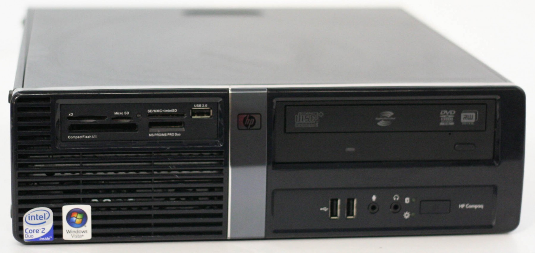 1000462-HP Compaq dx7500 Black Small Form Factor PC-image