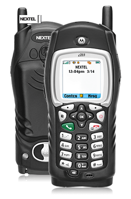 500030144-Motorola i355 Nextel Black Cell Phone NEW-image