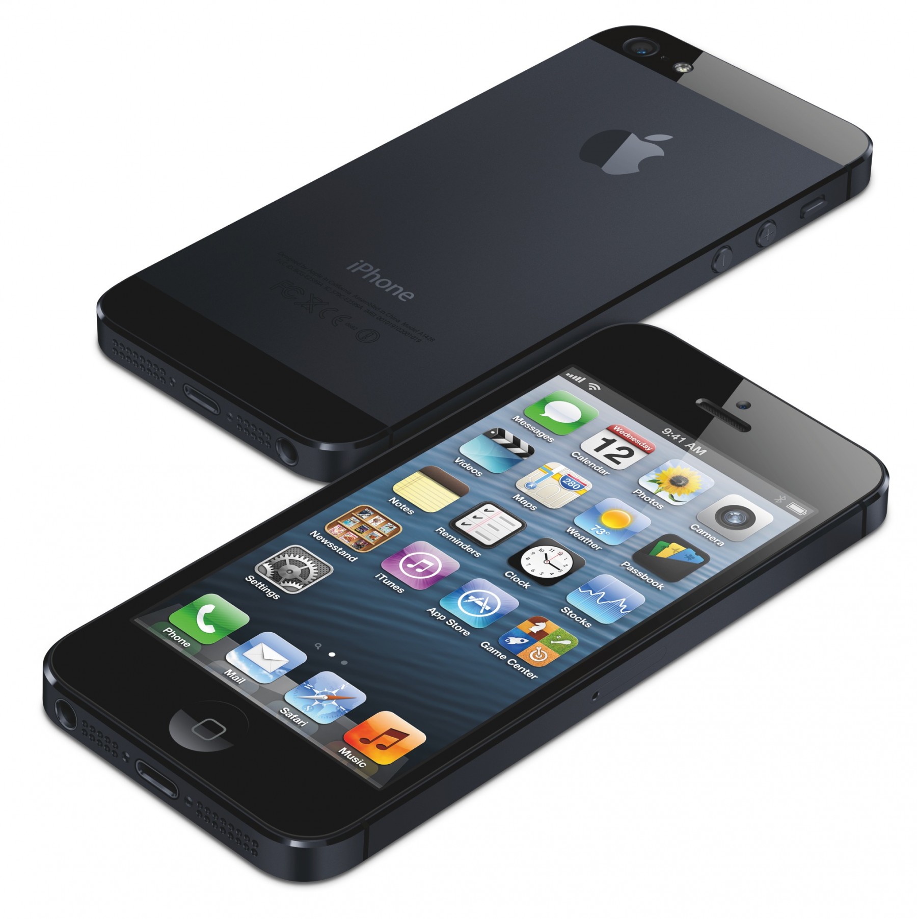 10075-Apple A1457 iPhone 16 GB 5S Black-image