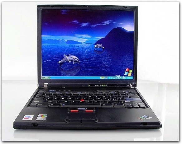 ThinkPadT41-IBM Laptop ThinkPad T41 4GB RAM 250GB HDD Pentium M Refurbished -image