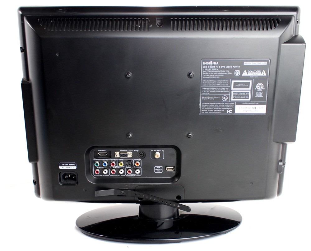 50000408-Insignia NS-LTDVD19-09 19" 720P LCD Televison-image
