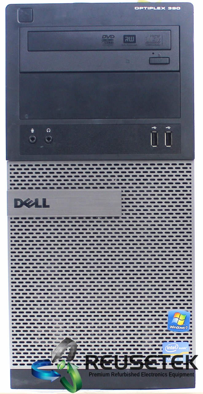 DELL-OPT-390-MT-i3-250GB-Dell OptiPlex 390 MT Intel Core i3 4 GB RAM 250 GB HDD Windows 10 Pro-image
