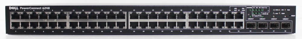 50000613-Dell PowerConnect 6248 48 Port Gigabit Switch-image