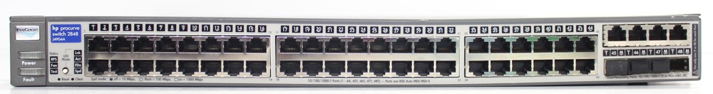 50000864-HP Procurve 2848 J4904A 48 Port Gigabit Switch -image