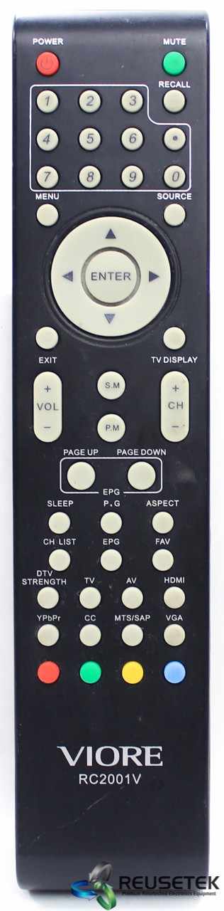 500031769607355 B22-Viore RC2001V TV Remote Control -image