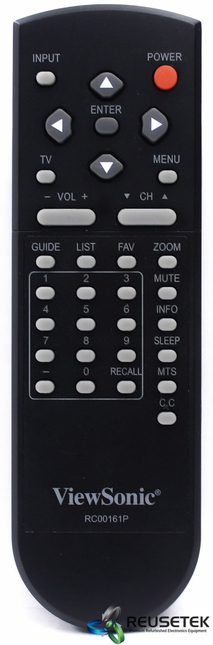 500031076-B24,B38-Viewsonic RC00161P TV Remote Control-image