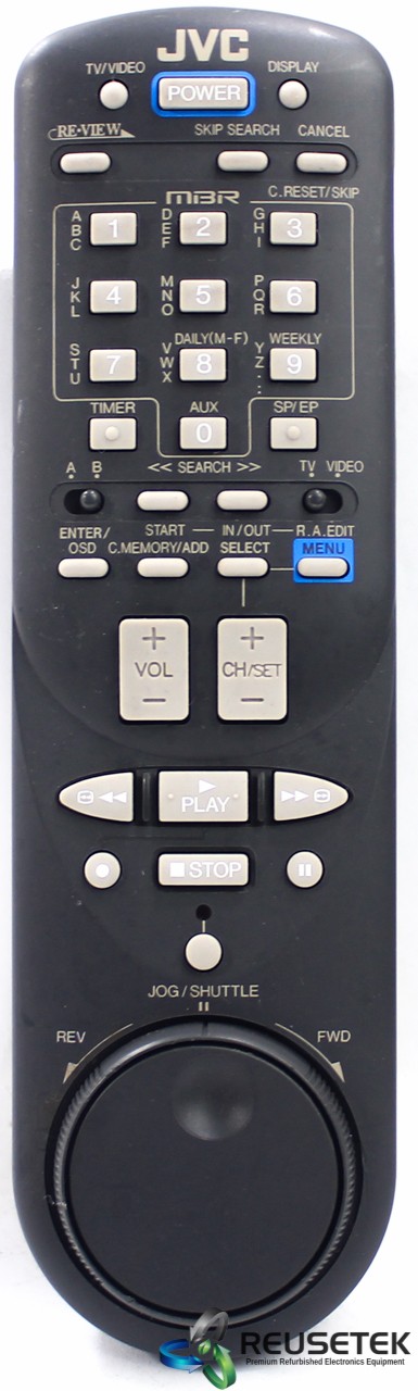 500031769607483 B26-JVC UR52EC1112 VCR TV Remote Control-image