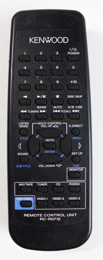 50000898-Kenwood RC-R0712 Remote Control OEM-image