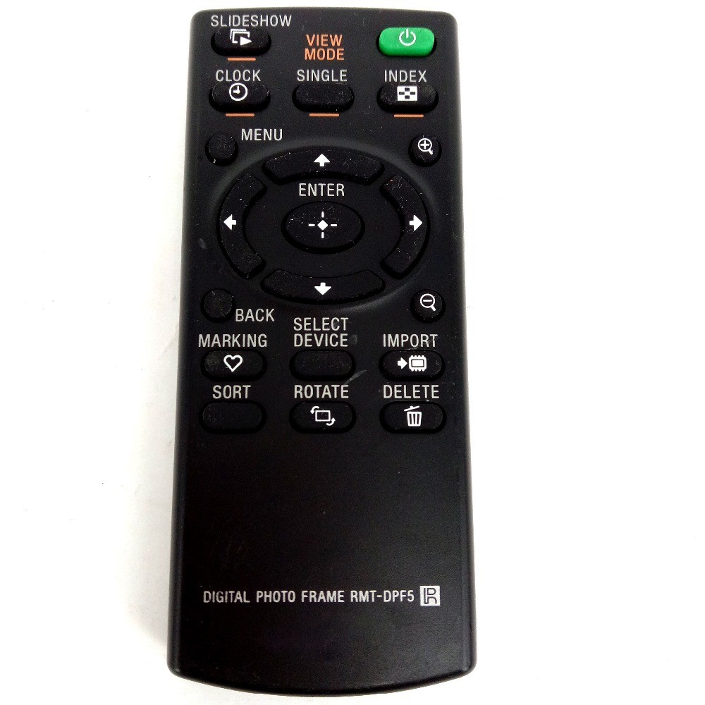DPF-027--Used Authentic Sony RMT-DPF5 Refurbished Remote Control OEM Tested Working-image