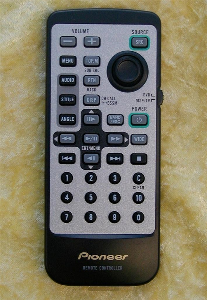 0 0-81-Original Used Authentic Refurbished OEM  Remote Control Genuine PIONEER CXB9056-image