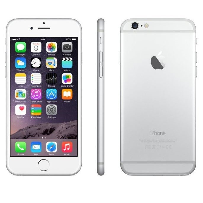 A1549.Silver.16-Apple iPhone 6 GSM Unlocked Silver A1549 Used Refurbished Smart Cell Phone-image