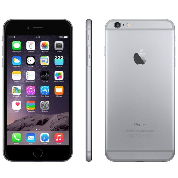 A1549.SpaceGrey.128-Apple iPhone 6 GSM Unlocked Space Grey A1549 Used Refurbished Smart Cell Phone-image
