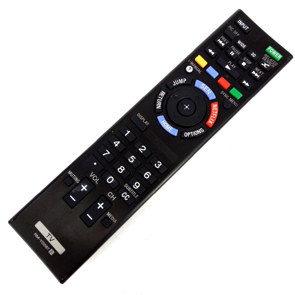 TV-39-Used Authentic Sony RM-YD102 Refurbished Remote Control OEM -image