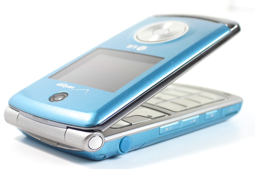50000852-LG VX8560B Light Blue Cell Phone-image