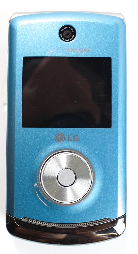 50000852-LG VX8560B Light Blue Cell Phone-image