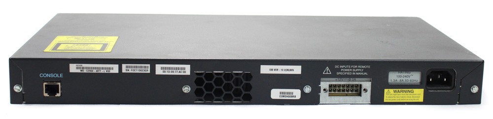 50000337-Cisco WS-C2960-48TT-L V03 48 Port Network Switch-image