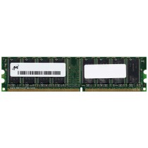 Micron 16VDDT6464AG-265B1 1GB (512MBX2) Kit PC-2100U DDR-266 Desktop Memory Ram