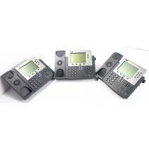 Lot of 3 Cisco Phones: 7960, 7961, 7940