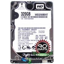 Western Digital WD3200BEKT-00KA9T0 DCM: HACTJABB 320GB 2.5" Laptop Sata Hard Drive
