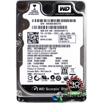 Western Digital WD1600BJKT-75F4T0 DCM: HHNTJHNB 160GB 2.5" Laptop Sata Hard Drive