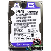 Western Digital WD2500BEVT-22A23T0 DCM: HHMTJHB 250GB 2.5" Laptop Sata Hard Drive