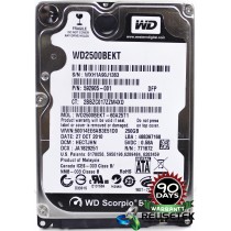 Western Digital WD2500BEKT-60A25T1 DCM: HECTJHN 250GB 2.5" Laptop Sata Hard Drive