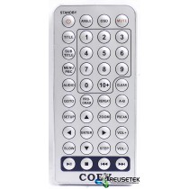Coby JX-2001F(2) DVD Remote Control