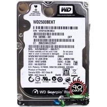 Western Digital WD2500BEKT-60A25T1 DCM: HHCTJHBB 250GB 2.5" Laptop Sata Hard Drive