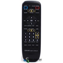 Monovision CR440 XGA Monitor Remote Control