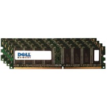 Dell SNPJ0203C/1G 4GB (4 x 1GB) PC-3200 DDR-400 Desktop Memory Ram