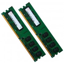 Hynix HYMP564U64CP8-C4 1GB (512MBx2) Kit PC2-4200 DDR2-533 Desktop Memory Ram