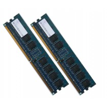 Nanya NT1GT64U8HB0BY-25D 2GB (2X1GB) PC2-5300 DDR2-667MHz Desktop Memory Ram