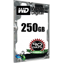 Western Digital WD2500BEKT-60A25T1 250GB 7200 RPM 2.5" Sata Hard Drive