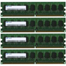 Samsung M378T6553BZ0-KCC 2GB (512MBx4) Kit PC2-3200 DDR2-400 Desktop Memory Ram  