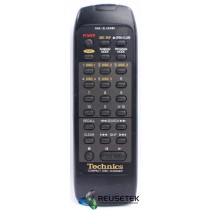Technics RAK-SL404WH CD Changer Remote Control